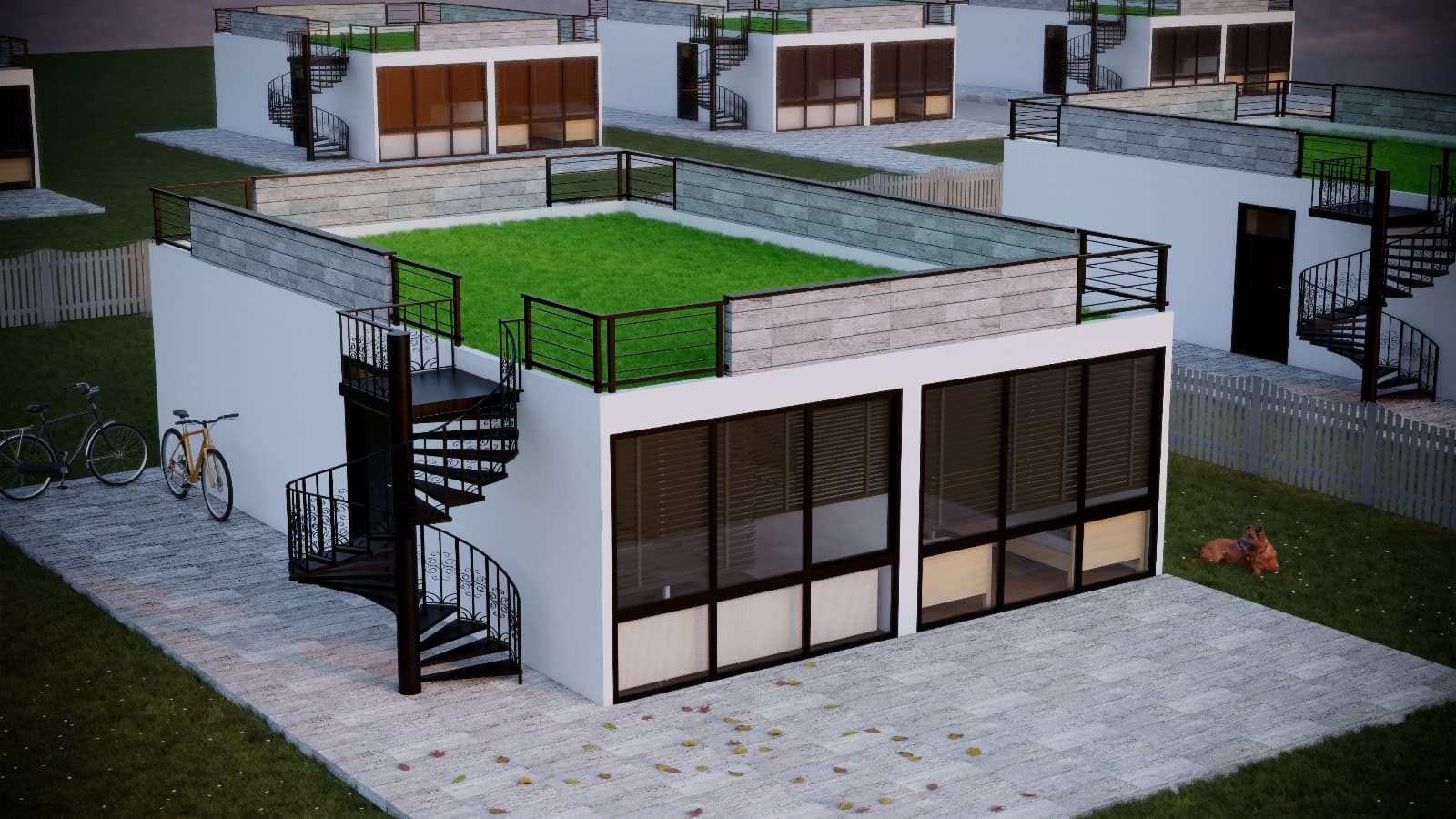 Vila 3 modulare me taras — gallery 4 of 5